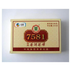 2013 COFCO CNNP 7581 Pu-erh Tea Brick 250g 2013 COFCO CNNP 7581 Pu-erh Tea Brick 250g