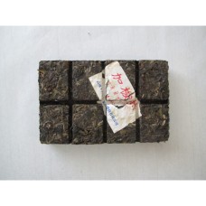 2016 Xiaguan Tibetan Flame Jiasuore Green Pu-erh Brick 200g 2016 Xiaguan Tibetan Flame Jiasuore Green Pu-erh Brick 200g