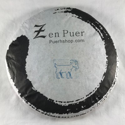 2015 Zenpuer 1501 Year of the Goat Ripe Pu-erh Tea Cake 357g 2015 Zenpuer 1501 Year of the Goat Ripe Pu-erh Tea Cake 357g