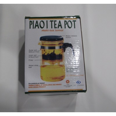 Piao I Portable Brewing Mug Glass Teacup 500cc
