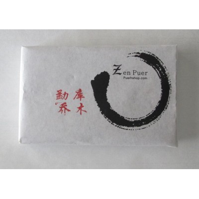 2016 Zenpuer Mengku Qiaomu Ripe Chatou Pu-erh Tea Brick 250g 2016 Zenpuer Mengku Qiaomu Ripe Chatou Pu-erh Tea Brick 250g