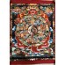 Hand-painted Original Tibetan Wheel of Life Thangka Mineral Painting No frame