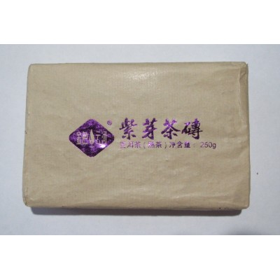 2010 Premium Purple Buds Ripe Pu-erh Tea Brick 250g