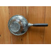 Silvery Strainer with wood handle