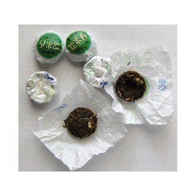 2010 Mini Green Tuocha Rice Scented 4g