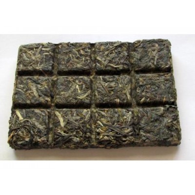 2012 MGH 1205 Menghai Green Pu-erh Tea Brick 200g 2012 MGH 1205 Menghai Green Pu-erh Tea Brick 200g