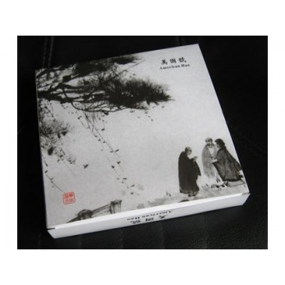 2010 American Hao 1001 Youle Green Pu-erh Tea Cake Sample 25g