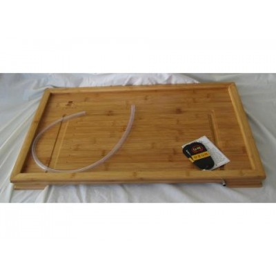 Large Flatbed Bamboo Tea Table w/Tube