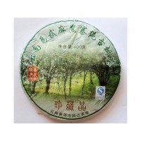 2012 Yiwu Mahei Ancient Tree Green Pu-erh Tea Cake 400g