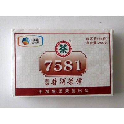 2012 COFCO CNNP 7581 Pu-erh Tea Brick 250g 2012 COFCO CNNP 7581 Pu-erh Tea Brick 250g