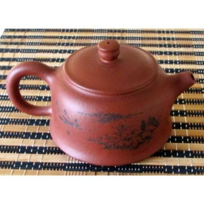 Yixing Pottery Purple Clay Teapot (200ml)