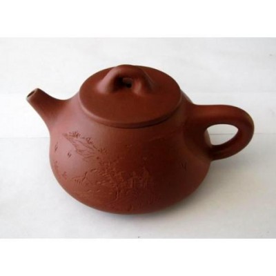 Yixing Pottery Purple Clay Teapot (160ml)