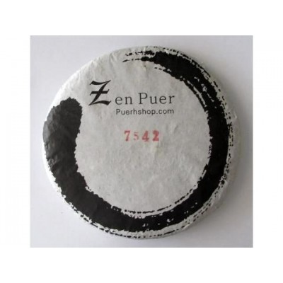 2014 Zenpuer 1402 (7542) Green Pu-erh Tea Cake 357g