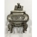 Tibetan Incense Burner - Buddhist Decor,Home Decoration Silver Alloy